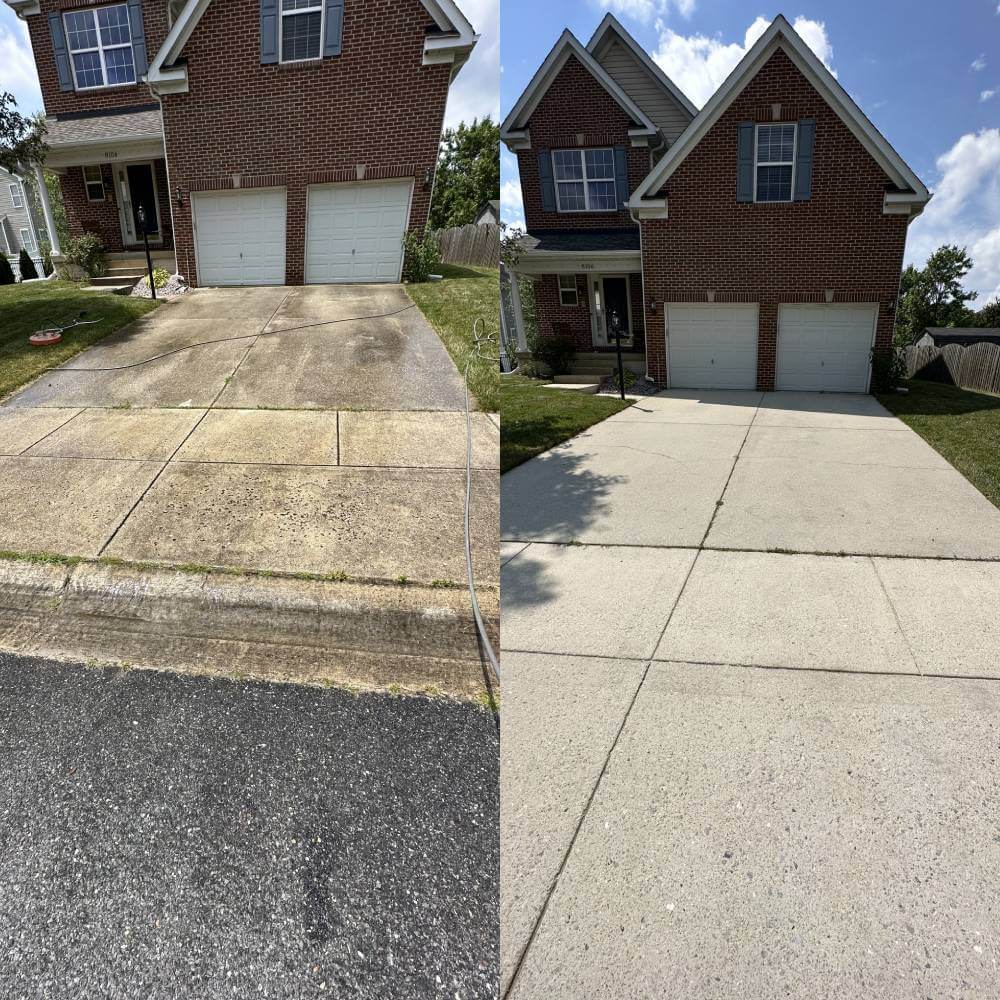 Driveway Cleaning Baltimore and Carroll County