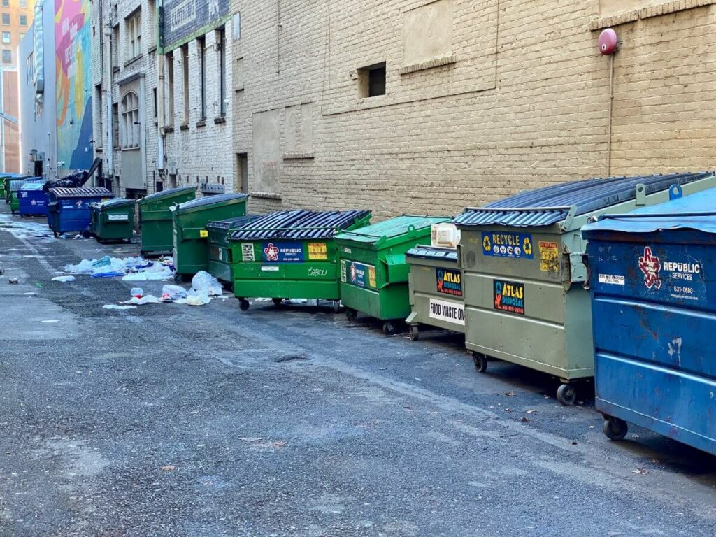 Dumpster Pad Cleaning Baltimore and Carroll County