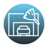 Parking Lot and Garage Cleaning Icon